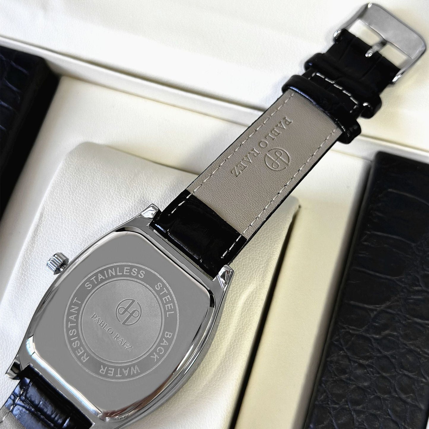 Pablo Raez Leather Watch - Tempus