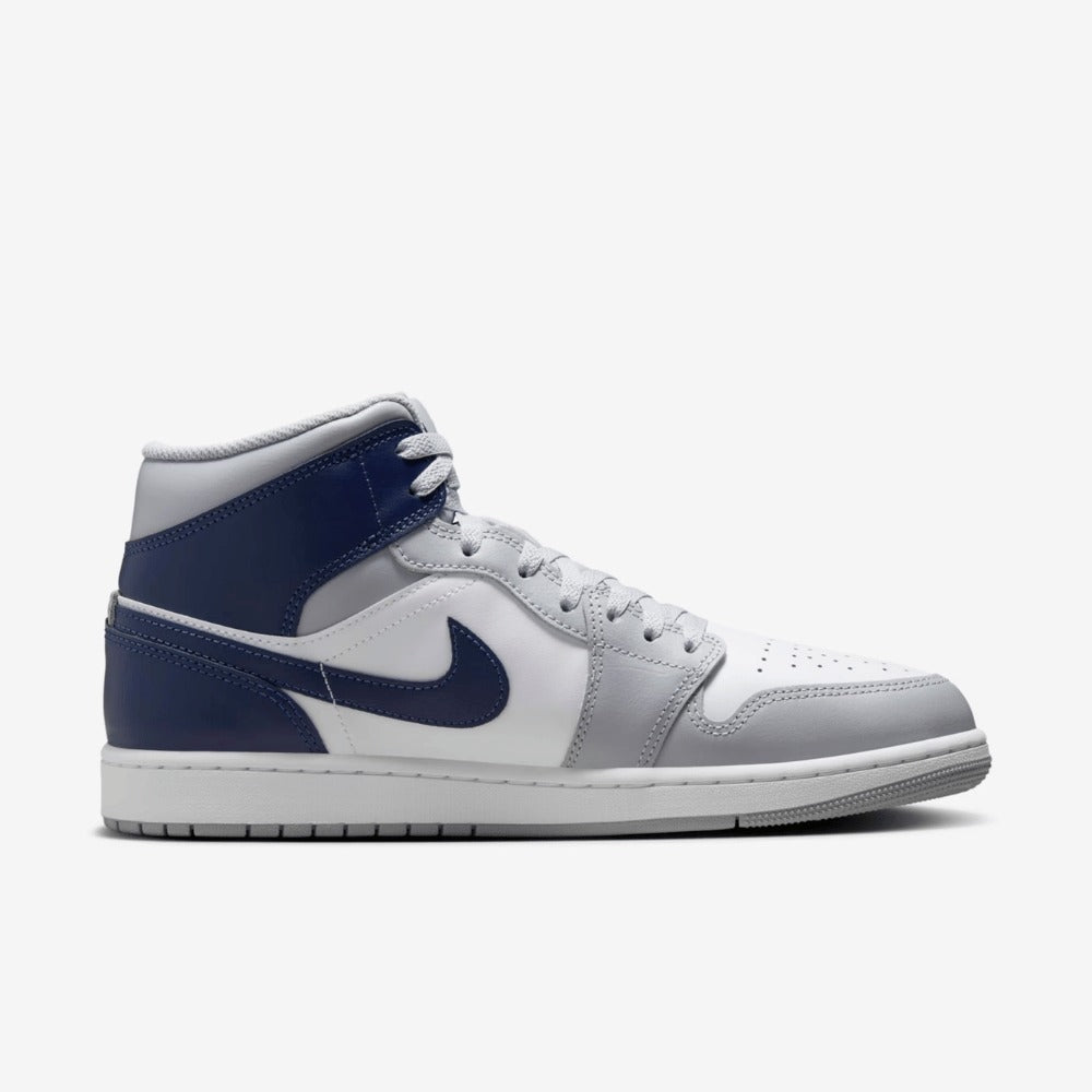 Tênis Air 1 Mid Wolf Grey Midnight Navy