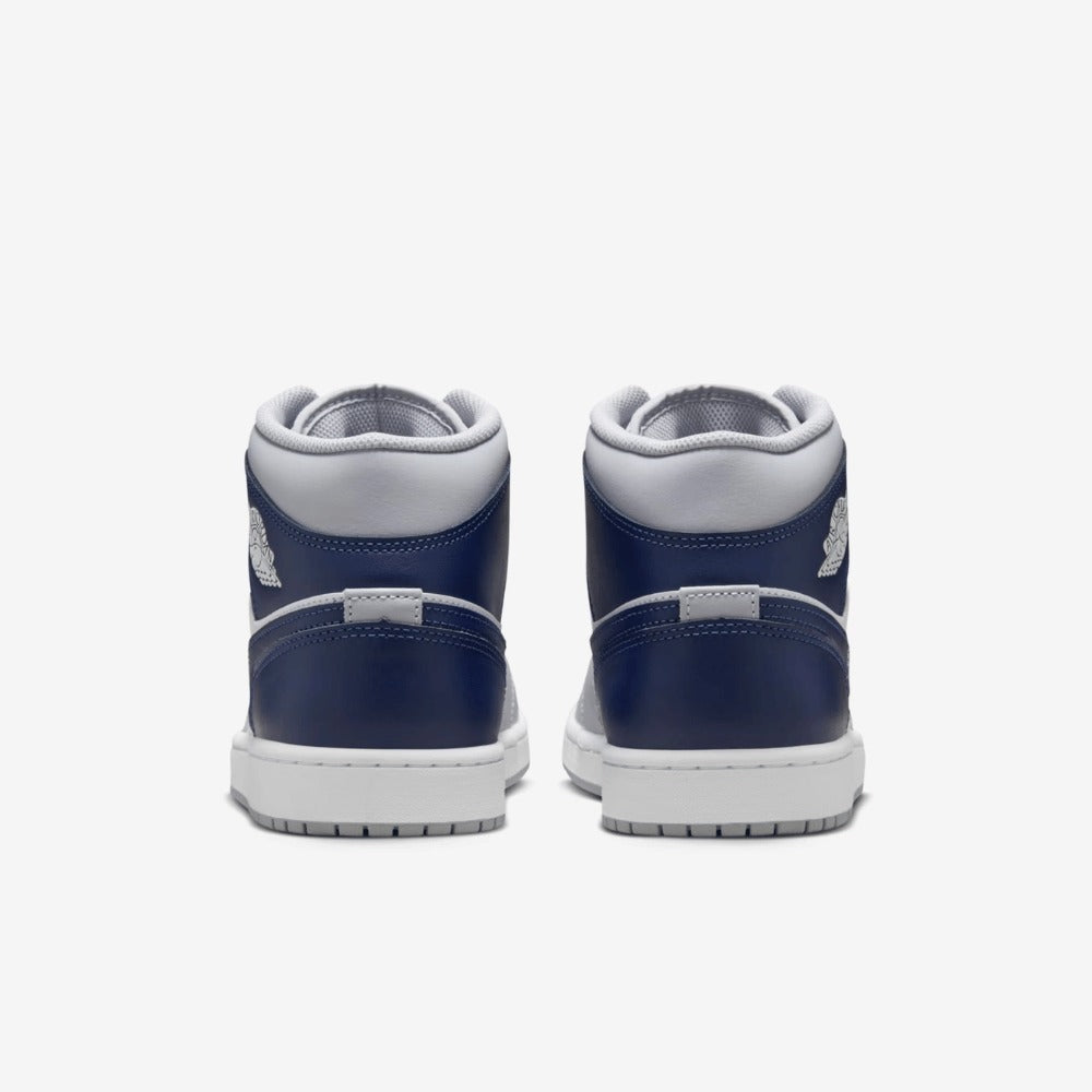 Tênis Air 1 Mid Wolf Grey Midnight Navy