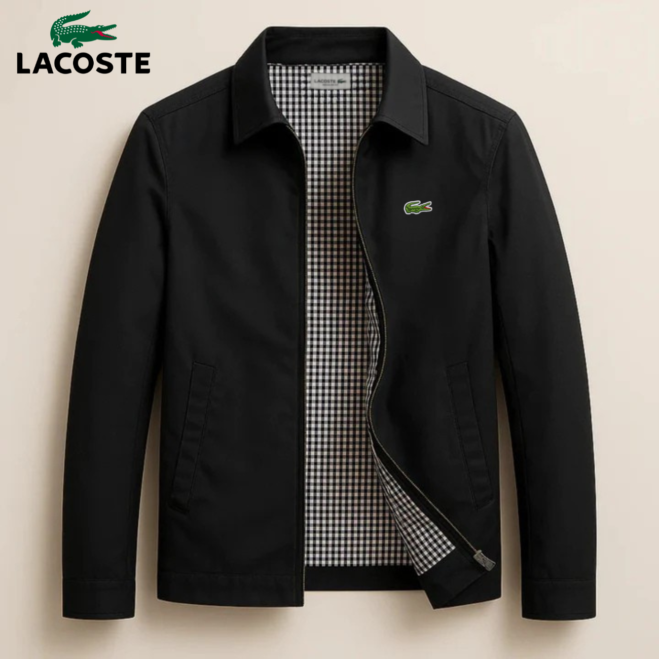 Elegant Jacket with Zip - CLEARANCE SALE