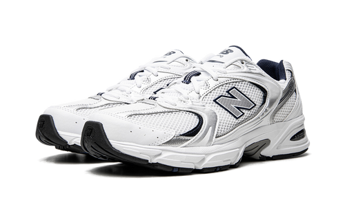 530 White Silver Navy