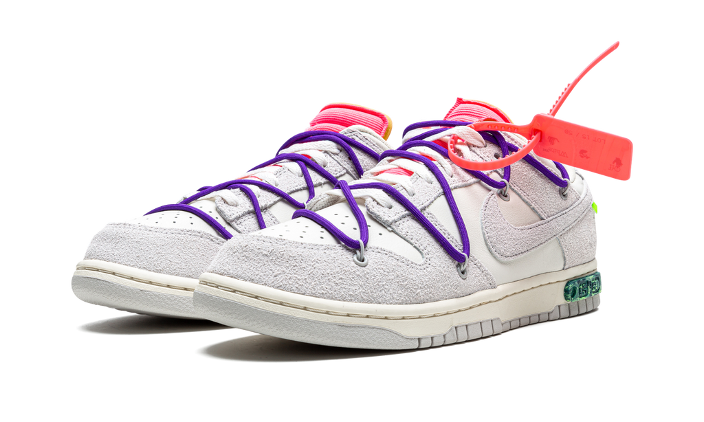 Dunk Low Off White Lot 15:50