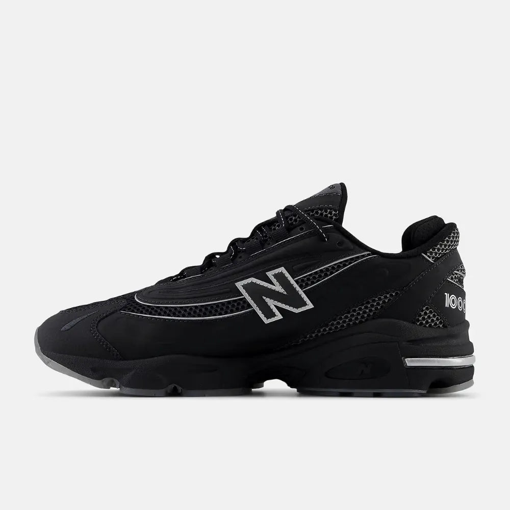 1000 Black White Silver Metallic