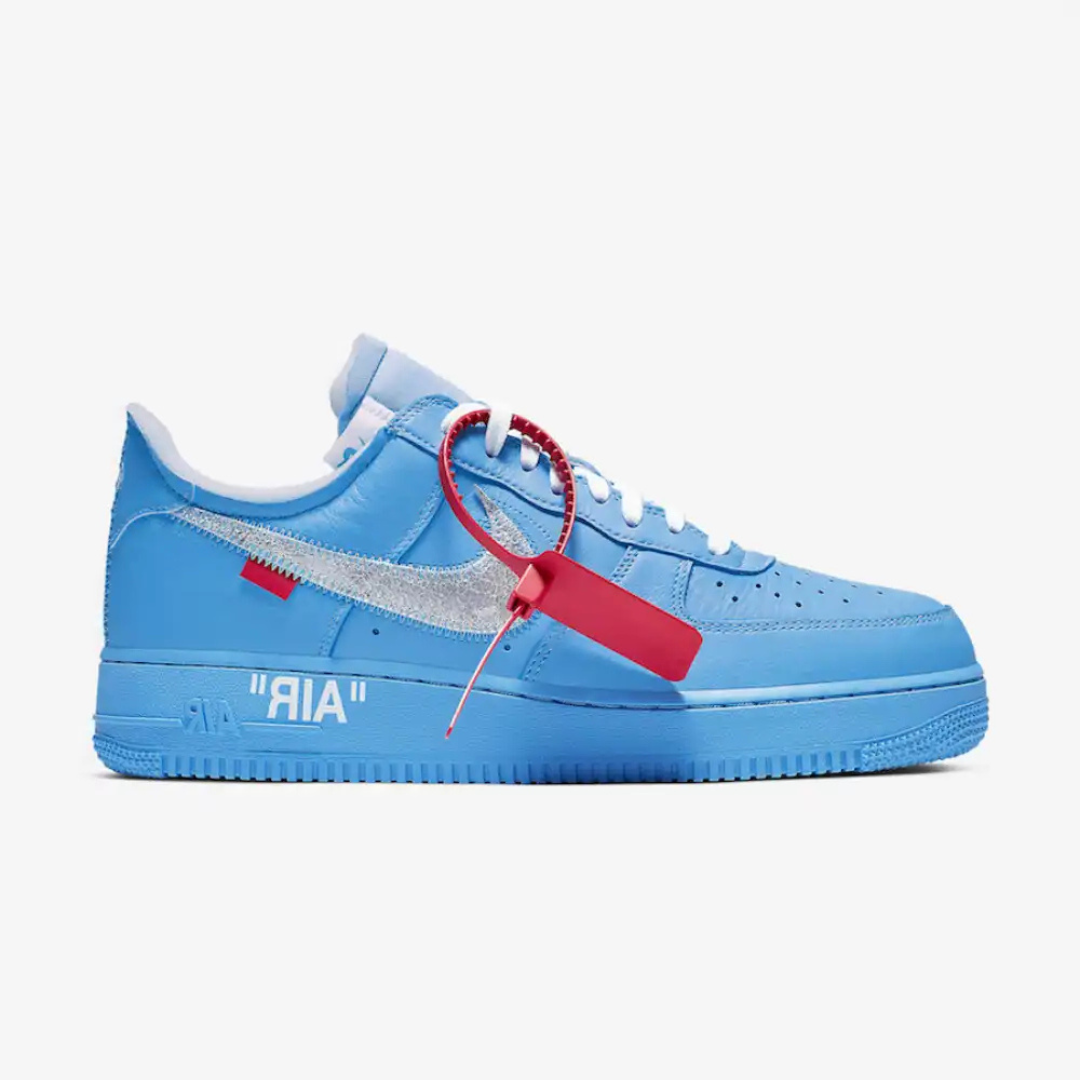 Off White Air Force 1 Low University Blue