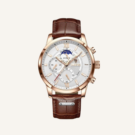 Men's Leather Watch - DeVito