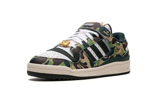 Forum 84 Low Bape 30th Anniversary Green Camo