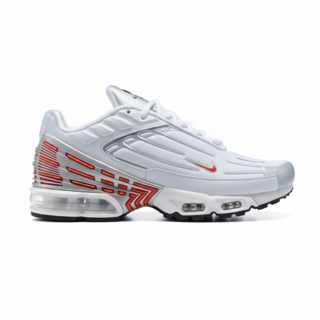 Air Max Plus White Red