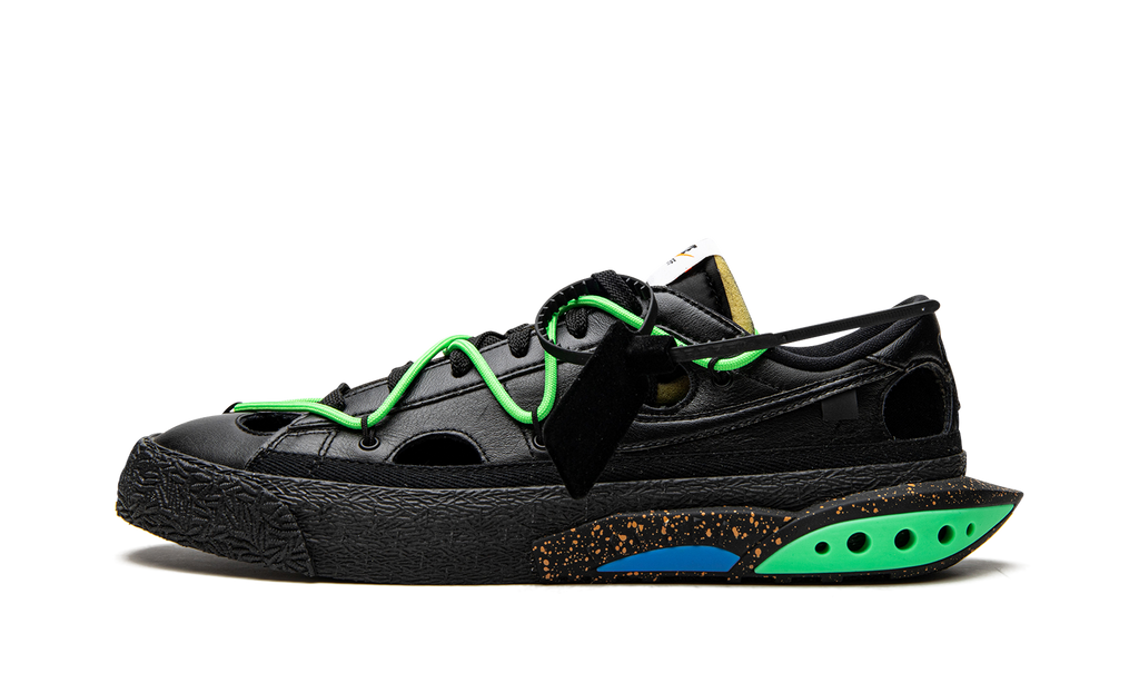 Blazer Low Black Electro Green