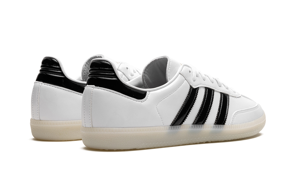 Samba White Patent Leather