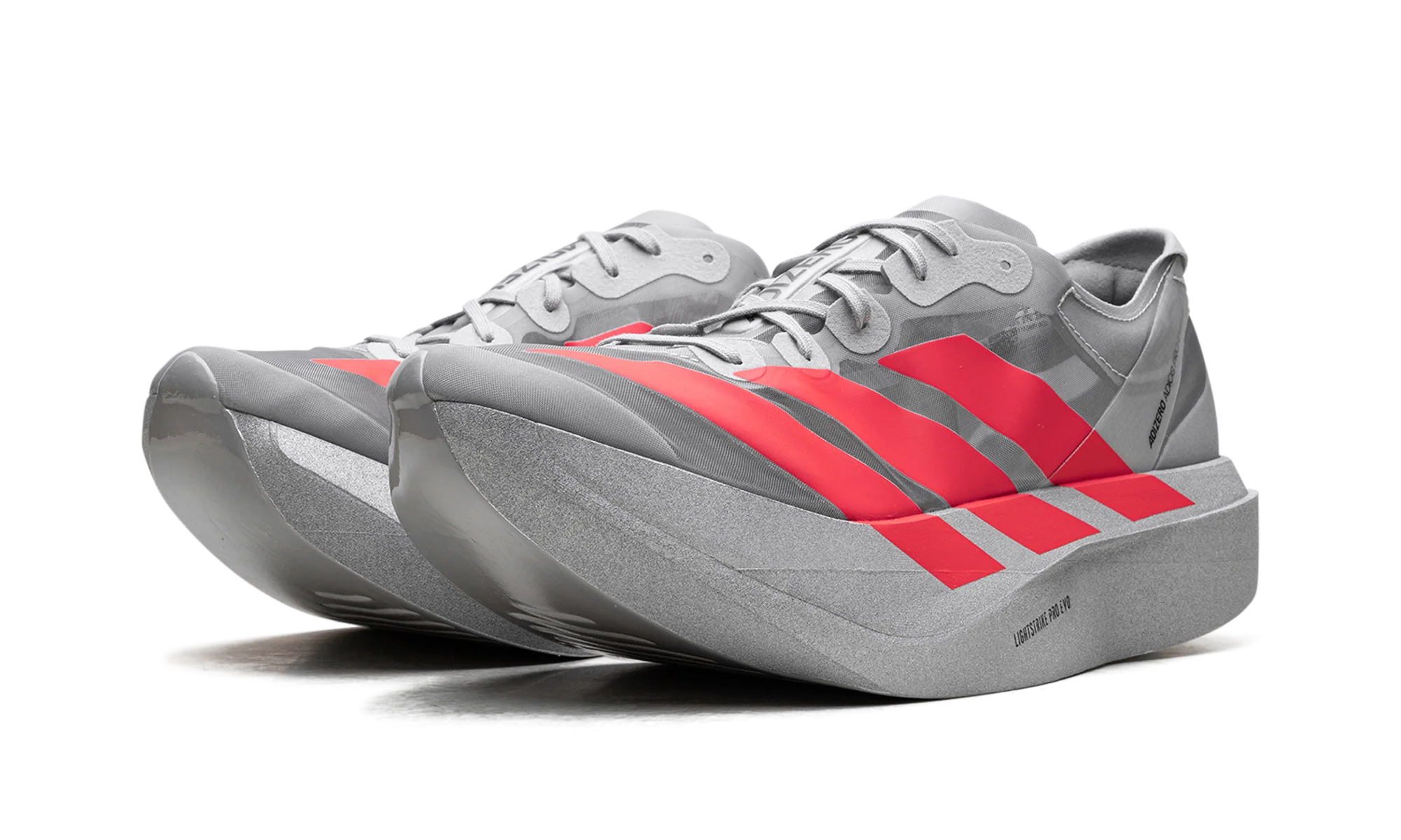 Adizero Adios Pro EVO 2 "Silver Metallic/Lucid Red/Grey Two"