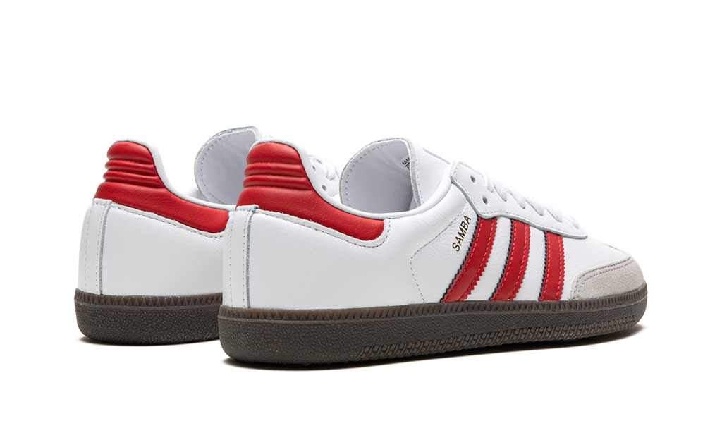 Samba OG White Scarlet