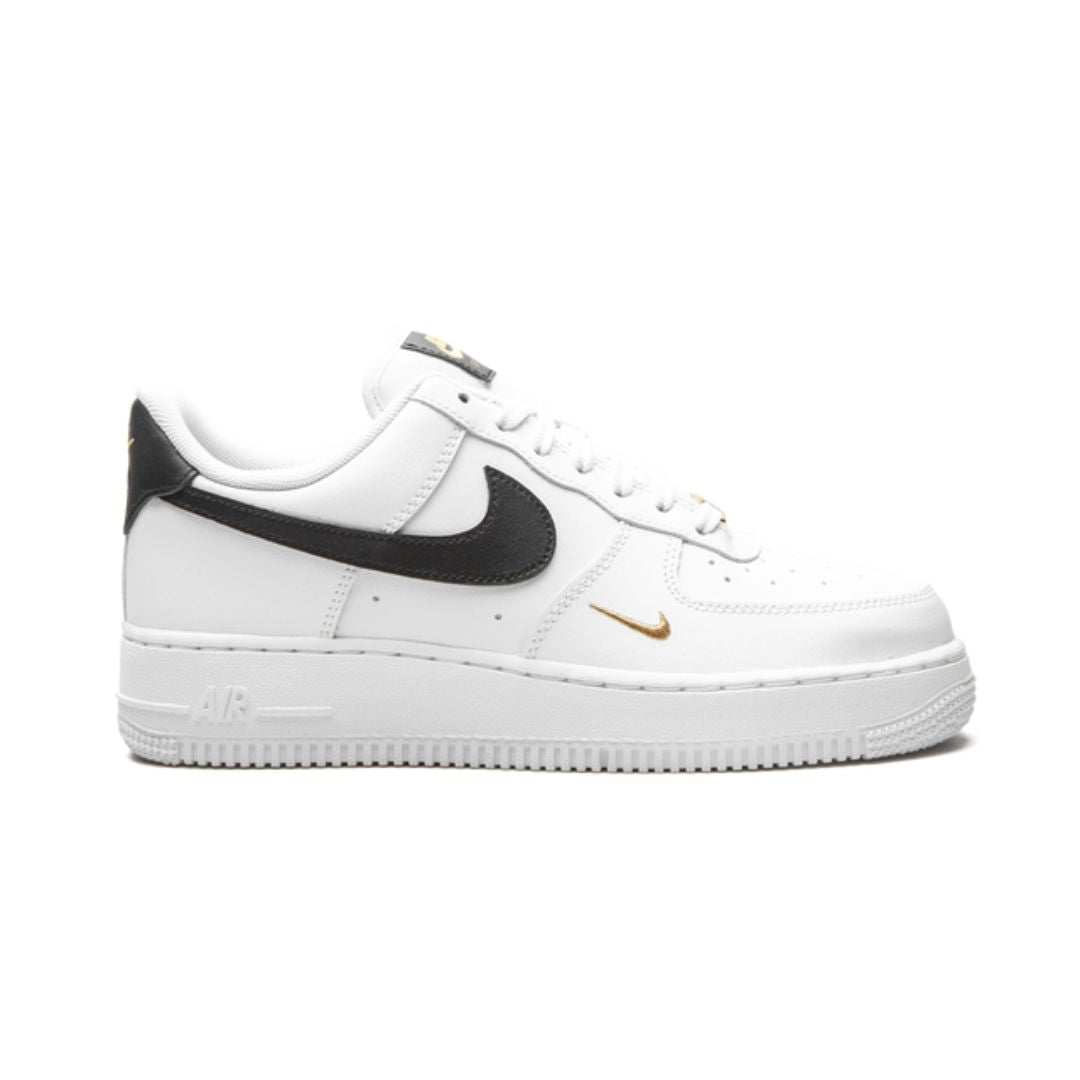 Air Force 1 Essential White Black Gold