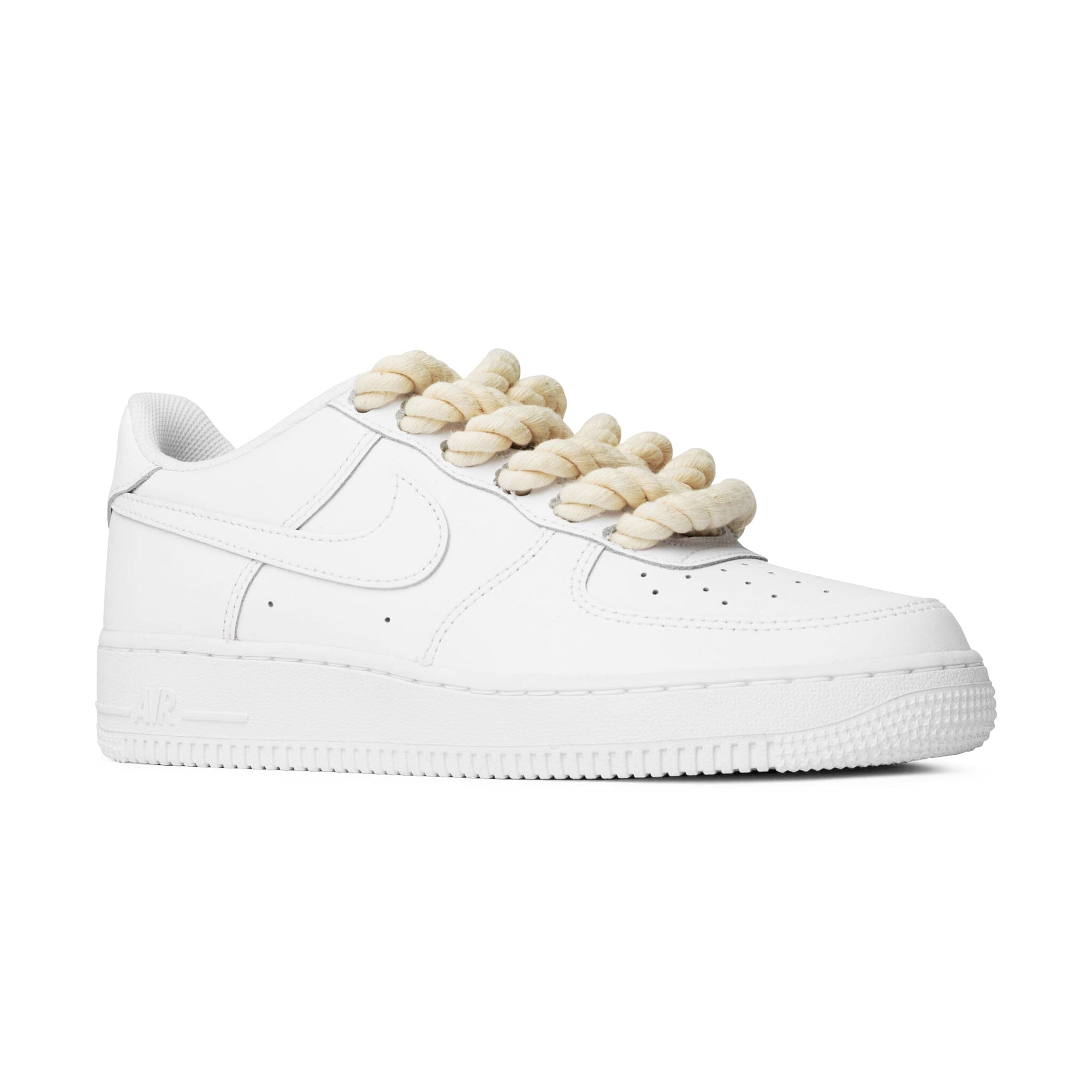 Air Force 1 Low Rope Lace White Cream (GS)