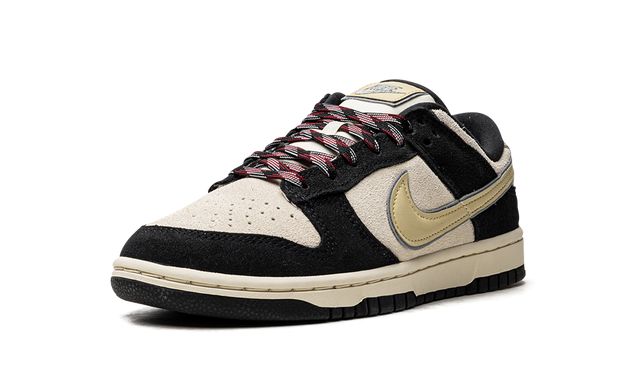 Dunk Low LX Black Suede Team Gold
