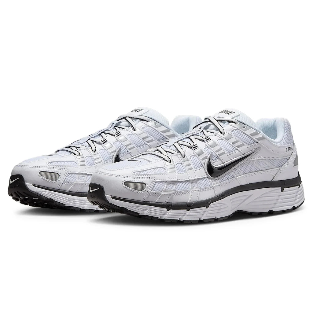 P-6000 White Metallic Silver Black