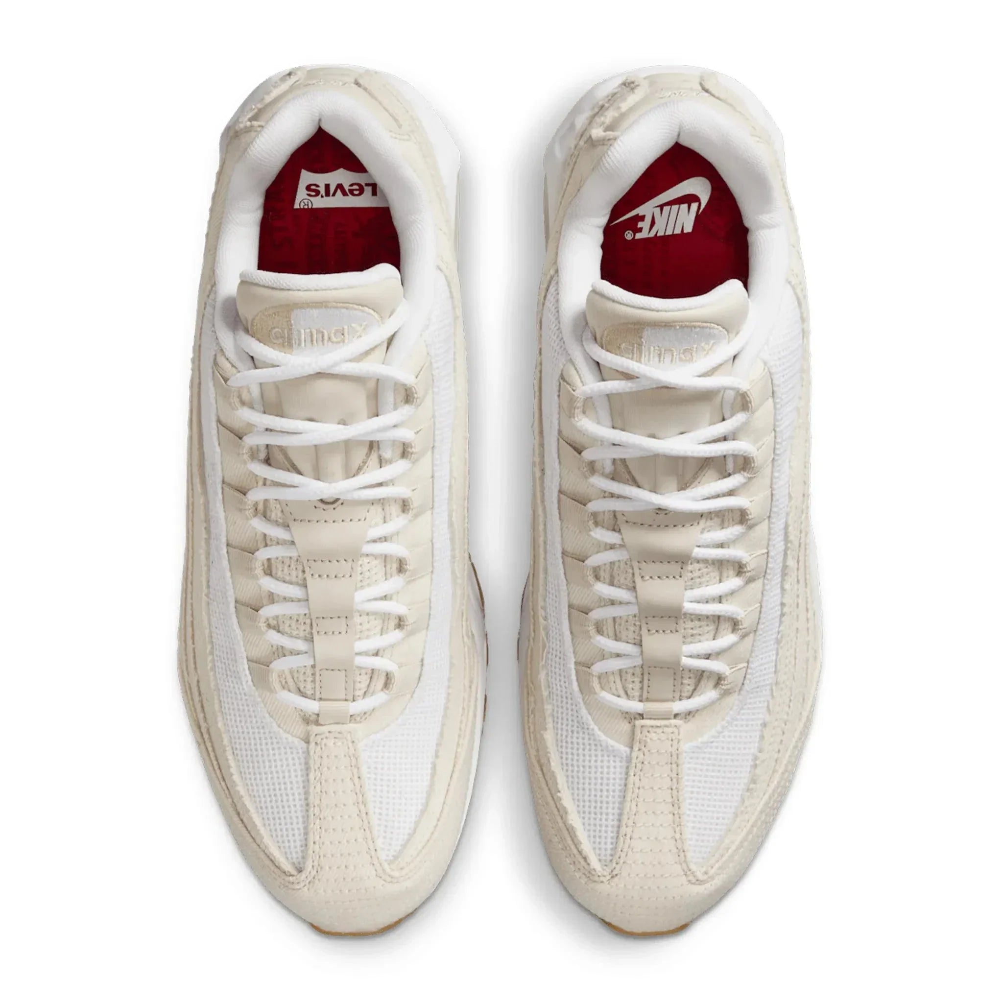 Levi's Air Max 95 White and Ecru