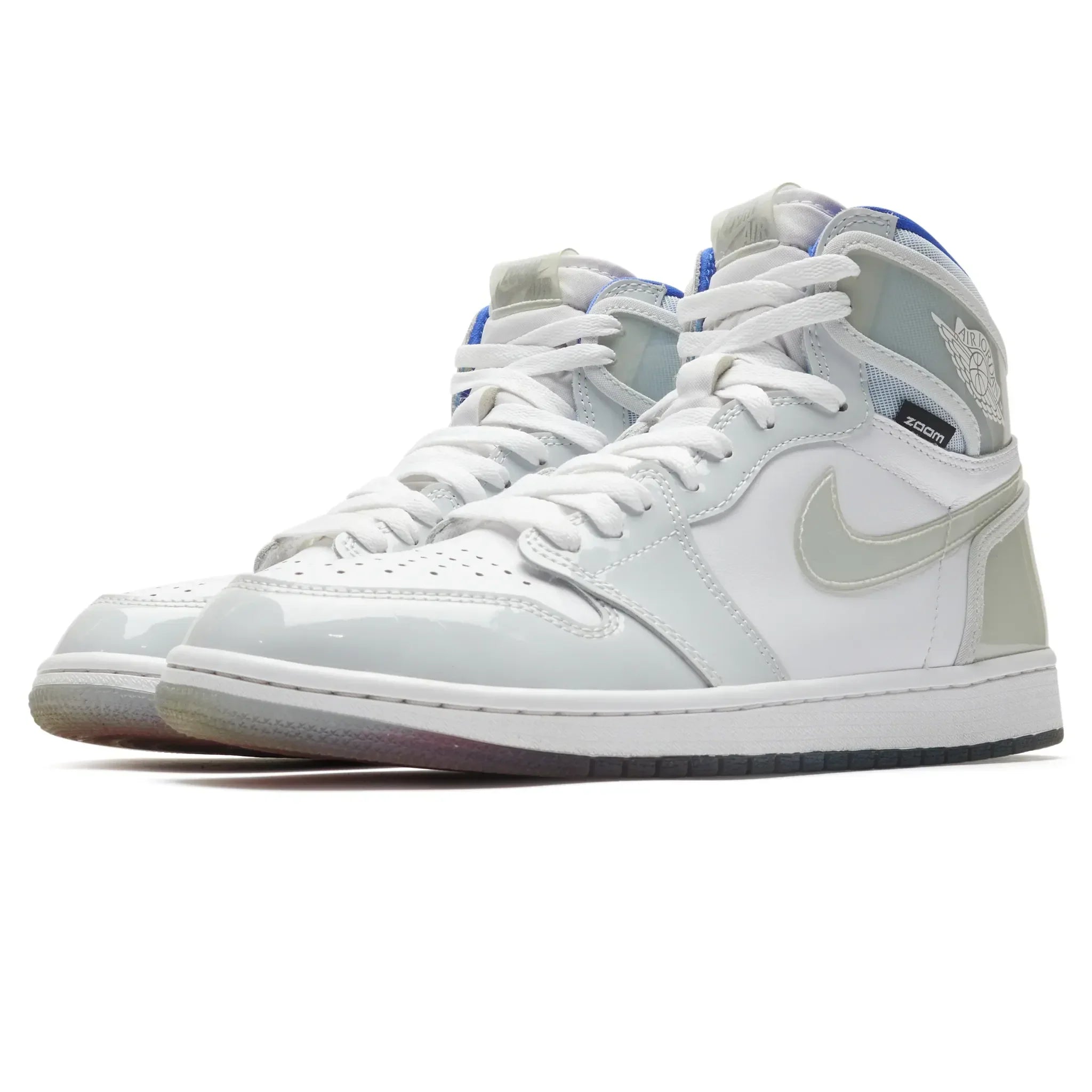 Preloved - Air 1 Retro High Zoom White Racer Blue