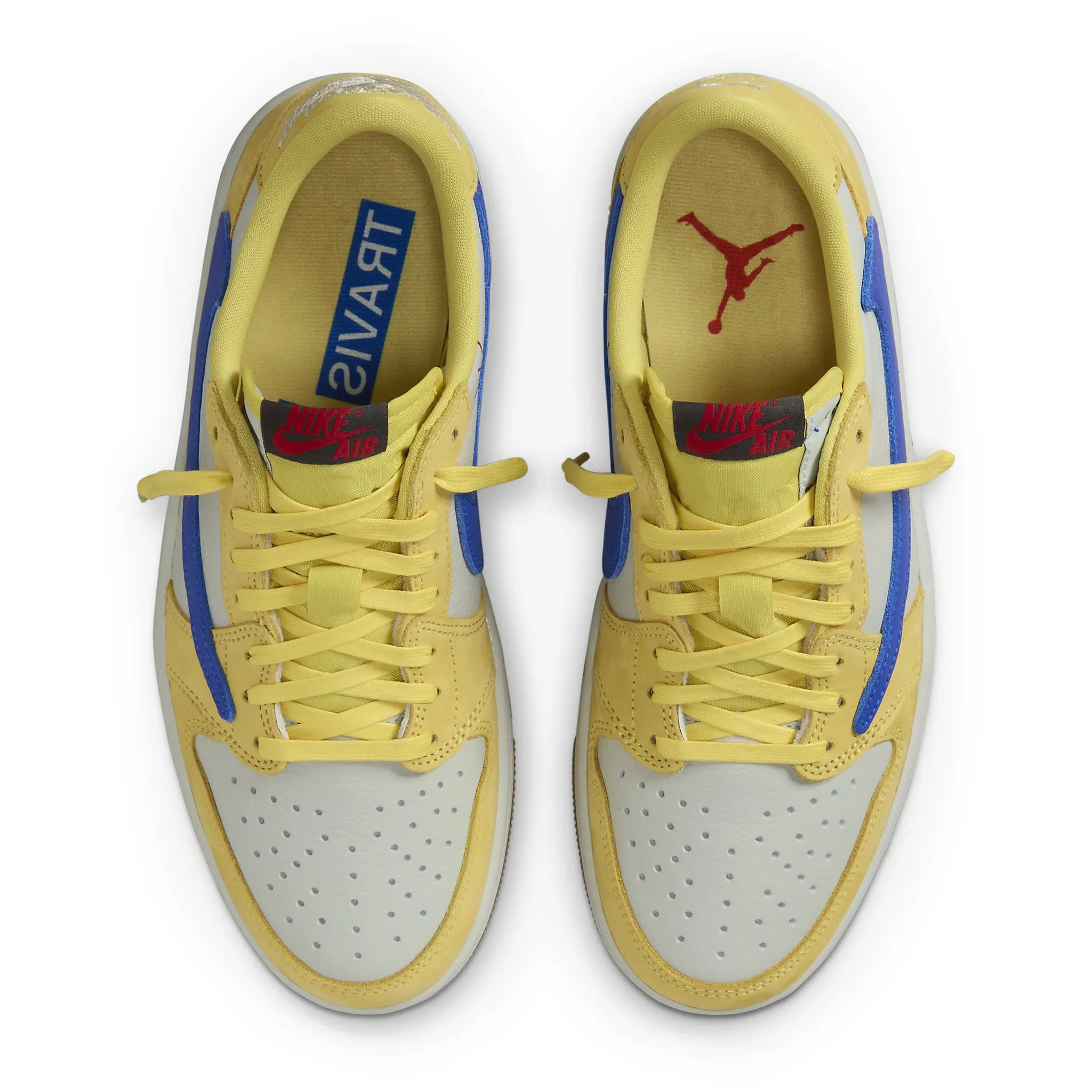 Travis Scott Air 1 Retro Low OG Canary (W)