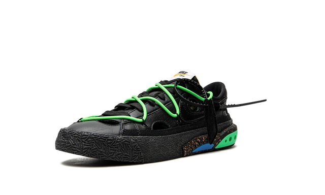 Blazer Low Black Electro Green
